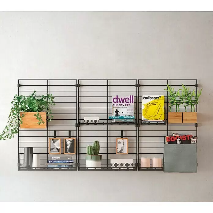 Metaltex Wandregal Mural Line - Stahl - Stimmungsaufnahme