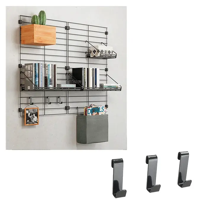Metaltex Haken Onda Anthrazit | 6 Stück kaufen bei
