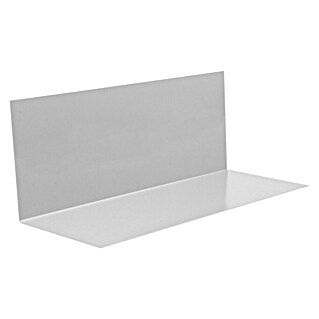 Sarei Winkelblech (Ohne Wasserfalz, Zuschnittbreite: 250 mm, Länge: 1 000 mm, Aluminium)