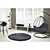 Fellteppich Happy (Graphit, Durchmesser: 160 cm, 100 % Polyester (Flor)) | BAUHAUS