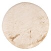 Fellteppich Happy (Beige, Durchmesser: 120 cm, 100 % Polyester (Flor)) | BAUHAUS