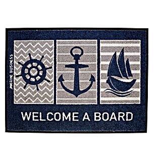 Marine Business Alfombra exterior Welcome a Board (70 x 50 cm, Azul)
