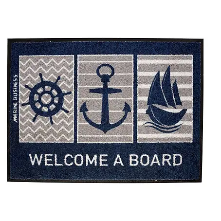 Marine Business  Alfombra exterior Welcome a Board