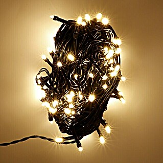 Tween Light LED-Lichterkette (Außen, 17 m, 80-flammig, Warmweiß, Netzbetrieben)