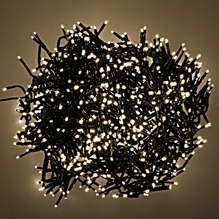 Tween Light LED-Clusterlichterkette (Außen, Länge: 8,15 m, 768 Stk., Netzbetrieben, Lichtfarbe: Warmweiß)