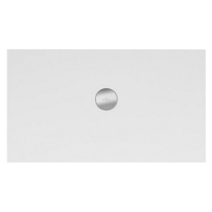 Villeroy & Boch Subway Duschwanne InfinityL x B: 100 x 75 cm, Keramik, Weiß, An langer Seite View From Above