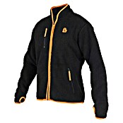 L.Brador Faserpelzjacke 6026P  (Schwarz/Orange, S) | BAUHAUS