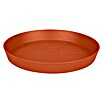 Elho Loft Urban Plato redondo para maceta (Dimensiones externas (Ø x Al): 24 x 3 cm, Terracota) | BAUHAUS
