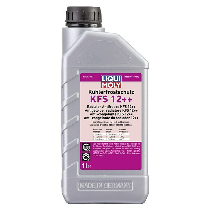 Liqui Moly Kühlerfrostschutz KFS 12++1 l, -68 °C Front View