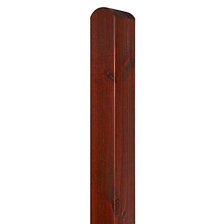 Andrewex Zaunpfosten (Länge: 125 cm, Braun)