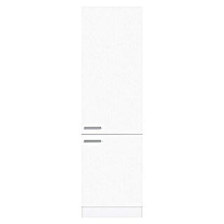 Optifit Salo214 Hochschrank 2 Fächer (57,1 x 60 x 206,8 cm, Weiß)