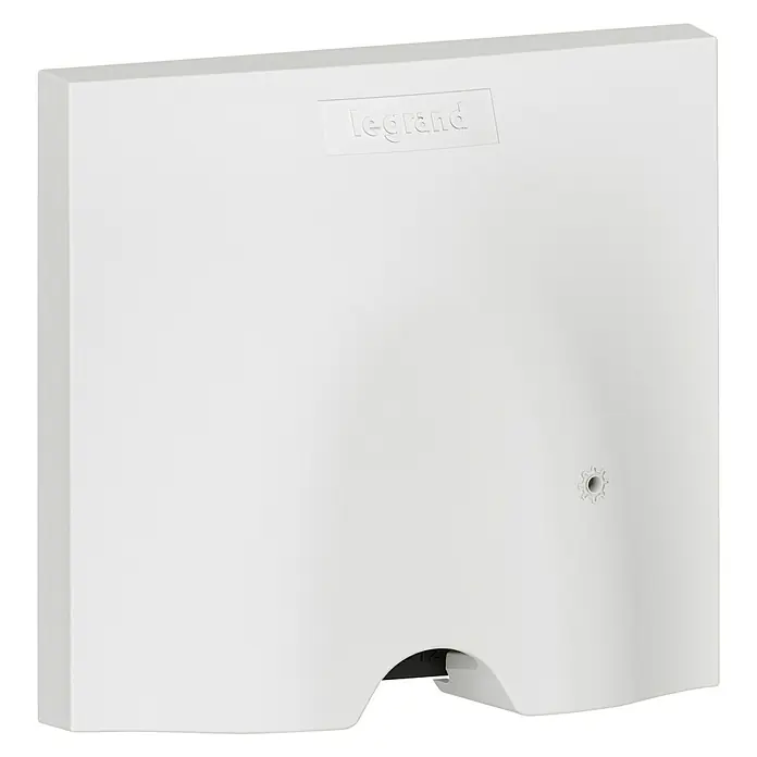 Legrand Valena Next with Netatmo Pasacables - Blanco - Una caja de conexiones blanca de Legrand, ideal para instalaciones eléctricas discretas. La caja ofrece un aspecto limpio y profesional.