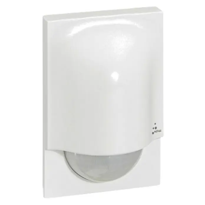 Legrand Valena Next with Netatmo Detector de movimiento por infrarrojos IR - Blanco - Cubierta blanca del detector de movimiento para detectar movimientos interiores, con sensor integrado para un rendimiento óptimo.