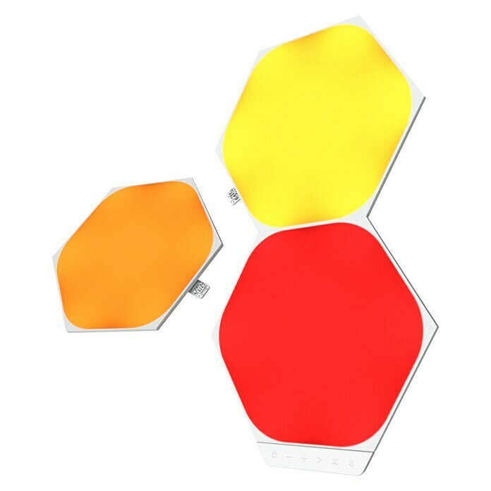 Nanoleaf Panneau LED Shapes Hexagons Extension de 3 pièces 2e génération