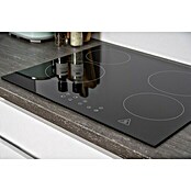 Respekta Premium Küchenzeile GLRP370HWG (Breite: 370 cm, Mit Elektrogeräten, Grau Hochglanz)