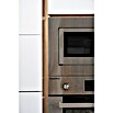Respekta Premium Küchenzeile GLRP445HESSGKE (Breite: 445 cm, Mit Elektrogeräten, Schwarz Hochglanz)