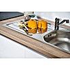 Respekta Premium Küchenzeile GLRP330HESG (Breite: 330 cm, Mit Elektrogeräten, Grau Hochglanz)
