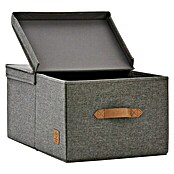 Store It Aufbewahrungsbox mit Klappdeckel (L x B x H: 47 x 30 x 22 cm, Grau) | BAUHAUS