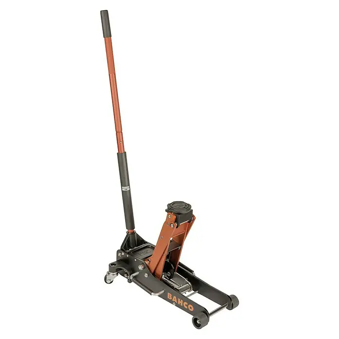 Bahco Hydraulischer Rangierwagenheber - Hubhöhe: 100 mm - 485 mm - Der Bahco Wagenheber ist ein robustes Werkzeug zum Anheben von Fahrzeugen, ideal für Werkstätten. Er bietet Sicherheit und Effizienz beim Arbeiten.