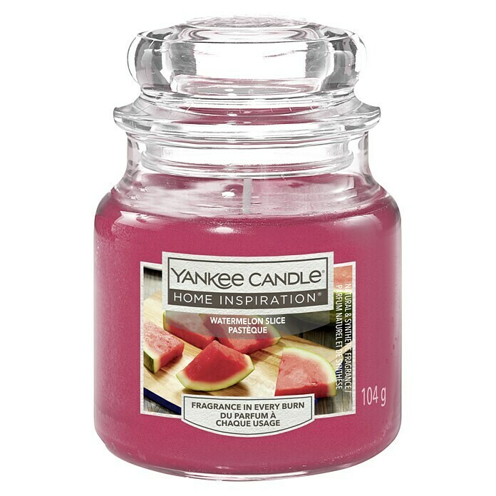 Yankee Candle Home Inspirations DuftkerzeIm Glas, Watermelon Slice, Small Front View