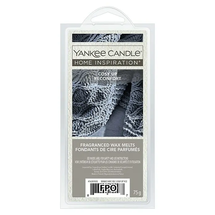 Yankee Candle Home Inspirations Duftwachs - Cosy Up, 75 g - Ein Yankee Candle Home Inspiration Duftwachs-Melt "Cosy Up". Es sorgt für ein gemütliches Ambiente mit seinem angenehmen Duft.