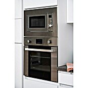 Respekta Premium Küchenzeile GLRP380HWW (Breite: 380 cm, Mit Elektrogeräten, Weiß Hochglanz)