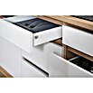 Respekta Premium Küchenzeile GLRP270HESS (Breite: 270 cm, Mit Elektrogeräten, Schwarz Hochglanz)