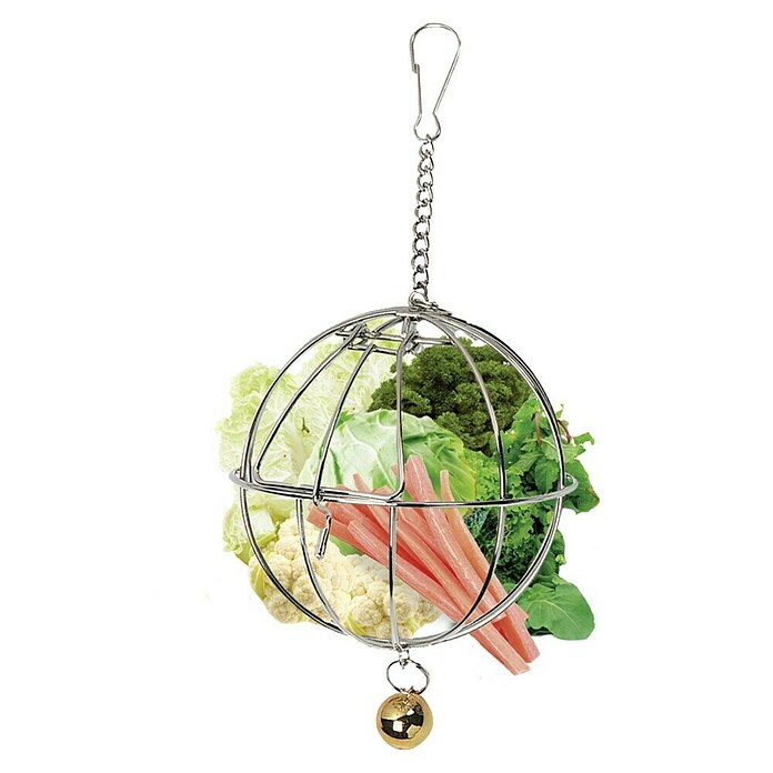 Karlie Voederdispenser Saladebal (22 x 12,5 x 10 cm, Metaal) | BAUHAUS