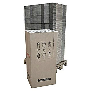 BAUHAUS Kleider-Box (L x B x H: 67 x 53,5 x 120 cm, 50 Stk.)