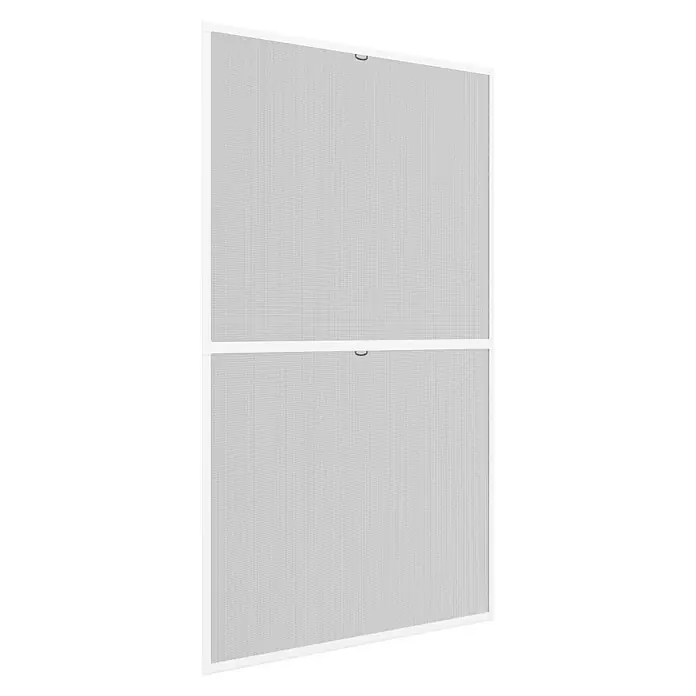 Easy Life easyLINE 2 Insektenschutzfenster XL - B x H: 150 x 210 cm, Weiß, Montage Insektengitter: Klemmen - Ein zweiteiliges, weiß umrandetes Insektenschutzfenster mit einem feinen Netz, das zuverlässig vor Insekten schützt und für frische Luft sorgt.