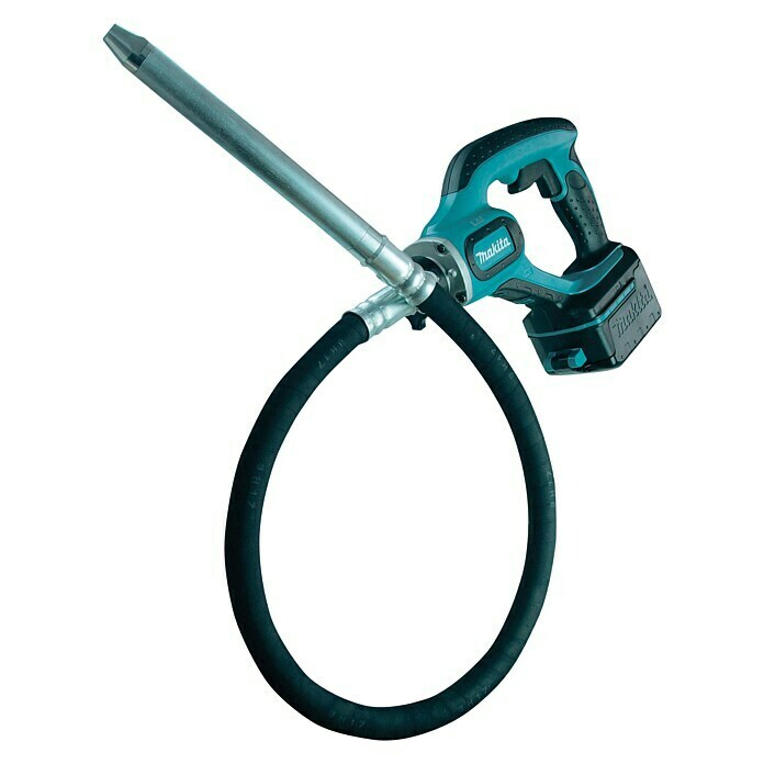 Makita Akku-Betonverdichter DVR450RTE18 V, 2 Akkus, Schwingzahl: 13.000 U/min Diagonal View