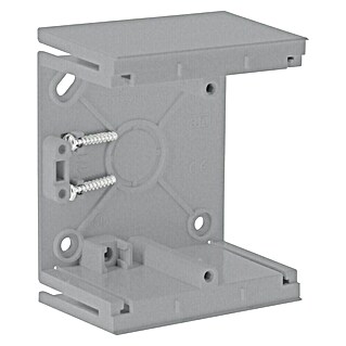 BJC Viva Caja de superficie de extensión plateado (43 x 86 x 86 mm, Ubicar)