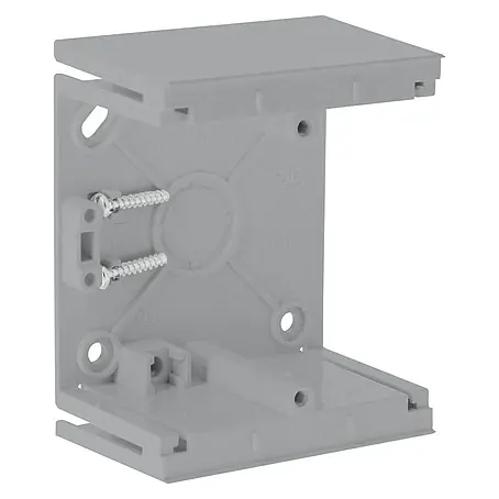 BJC Viva Caja de superficie de extensión plateado