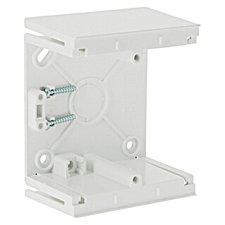 BJC Viva Caja de superficie de extensión blanco (43 x 86 x 86 mm, Ubicar)