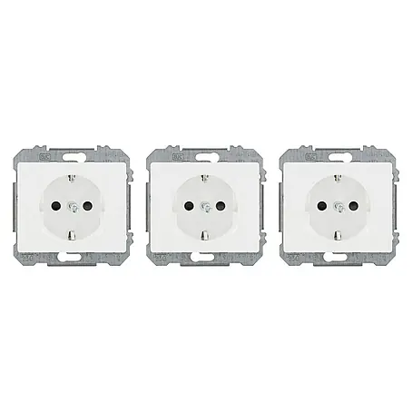 Siemens Delta Iris Enchufe Pack 3