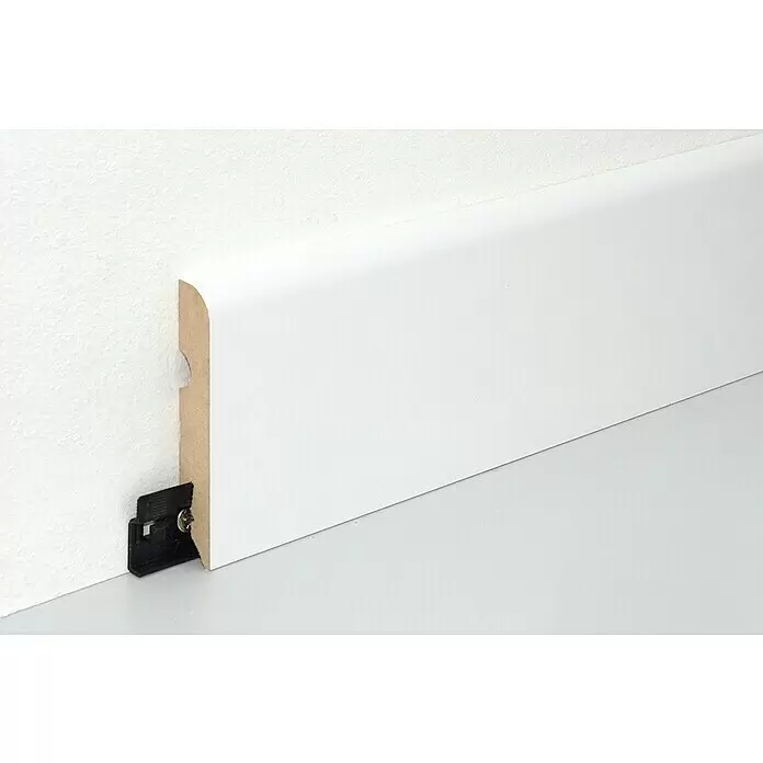 Sockelleiste FU91L - 240 cm x 15 mm x 90 mm, MDF, Foliert - Stimmungsaufnahme