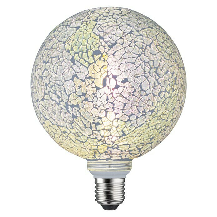 Paulmann LED-Lampe Vintage Globe-Form E27 (E27, Dimmbar, Warmweiß, 470 lm, 5 W, Farbe: Weiß) | BAUHAUS