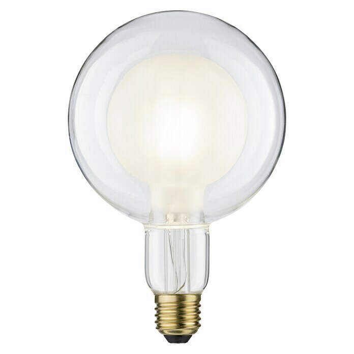 Paulmann LED-Lampe Vintage Globe-Form E27 (E27, Dimmbar, Warmweiß, 400 lm, 4 W, Farbe: Weiß, G125) | BAUHAUS