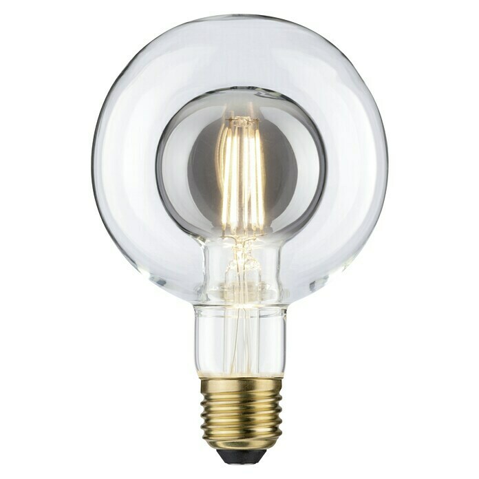 Paulmann LED-Lampe Vintage Globe-Form E27 (E27, Dimmbar, Warmweiß, 270 lm, 4 W, Farbe: Smoke, G95) | BAUHAUS