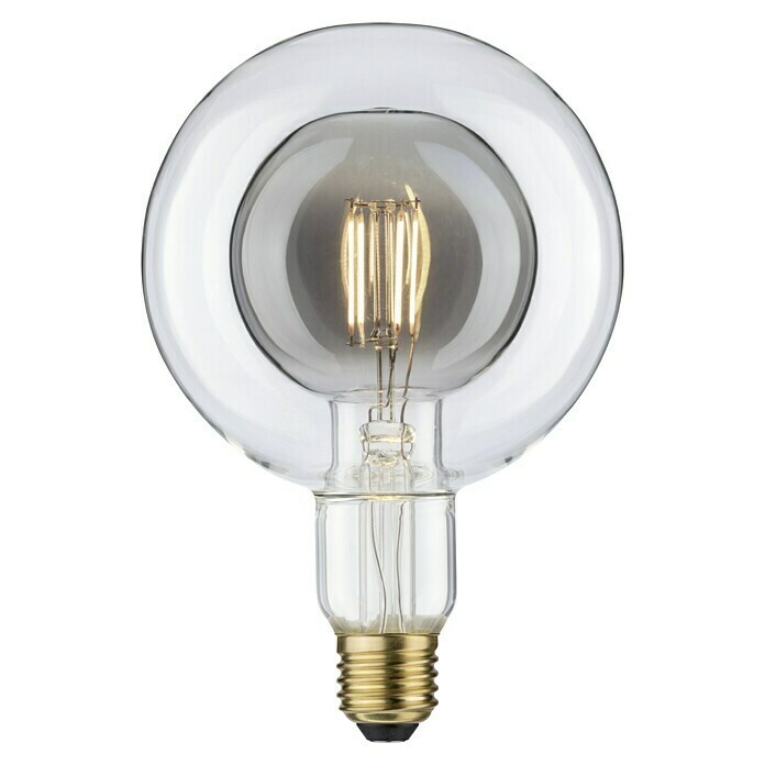 Paulmann LED-Lampe Vintage Globe-Form E27 (E27, Dimmbar, Warmweiß, 300 lm, 4 W, Farbe: Smoke, G125) | BAUHAUS