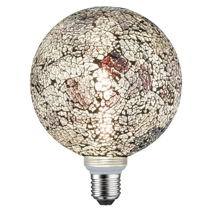 Paulmann LED-Lampe Vintage Globe-Form E27 (E27, Dimmbar, Warmweiß, 470 lm, 5 W, Farbe: Schwarz) | BAUHAUS