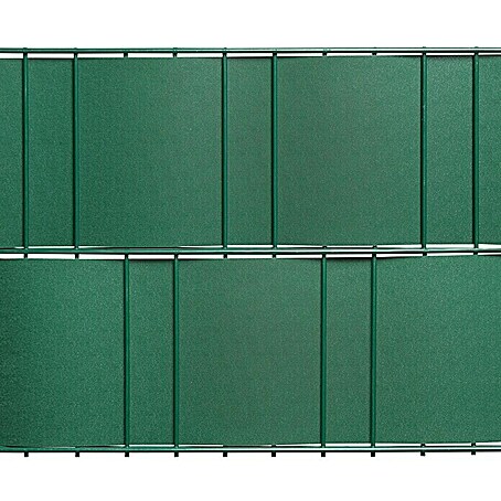 Sichtschutzstreifen (2.050 x 19 cm, Polypropylen, Grün)