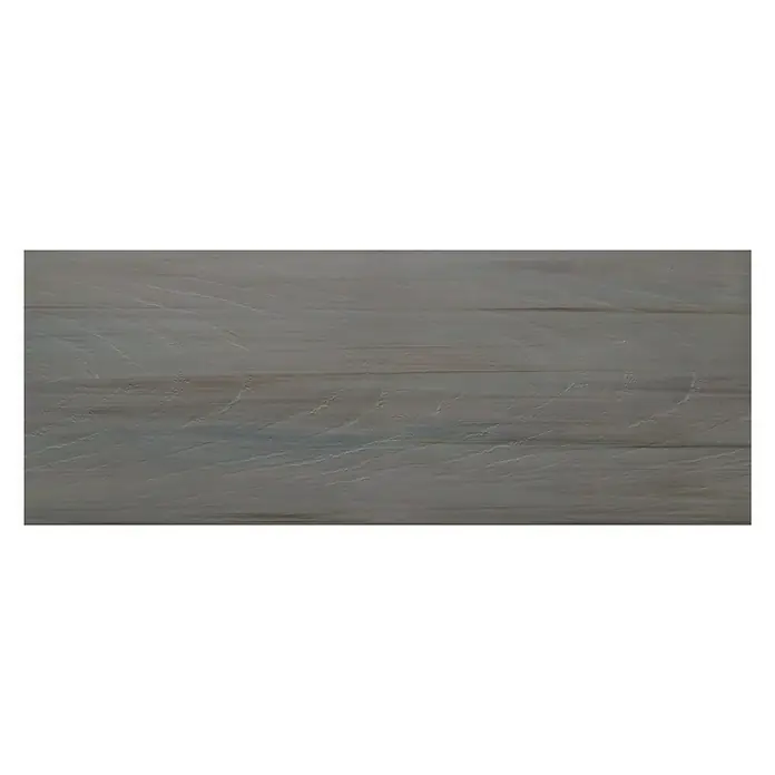 Sichtschutzstreifen - 201,5 x 19 cm, PVC, Silber - Graue Holzstrukturfliese, ideal für moderne Interieurs. Ihre natürliche Optik verleiht jedem Raum Wärme und Eleganz.