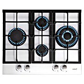 Cata Placa de gas de gas LCI 6031 (L x An: 51 x 64 cm, Número de quemadores de gas: 4 ud., Blanco) | BAUHAUS