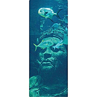 SanDesign Duschrückwandmuster Underwater World (17,5 cm x 7 cm x 8 mm, Wasser)