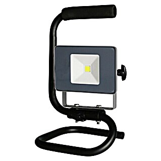 Profi Depot Mobiler LED-Strahler (10 W, Schwarz, IP65)