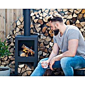 Esschert Design Fancy Flames Tuinhaard (38,4 x 38,4 x 136,4 cm, Staal) | BAUHAUS