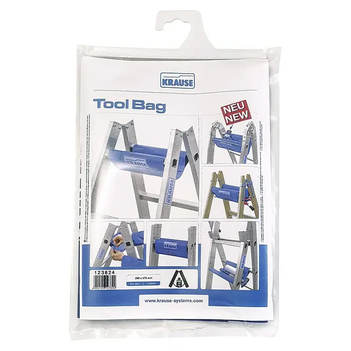 Krause Stabilo Ablage ToolBag - Breite: 290 mm - Krause Werkzeugtasche für Leitern, neu und praktisch verpackt, ideal für Handwerker.
