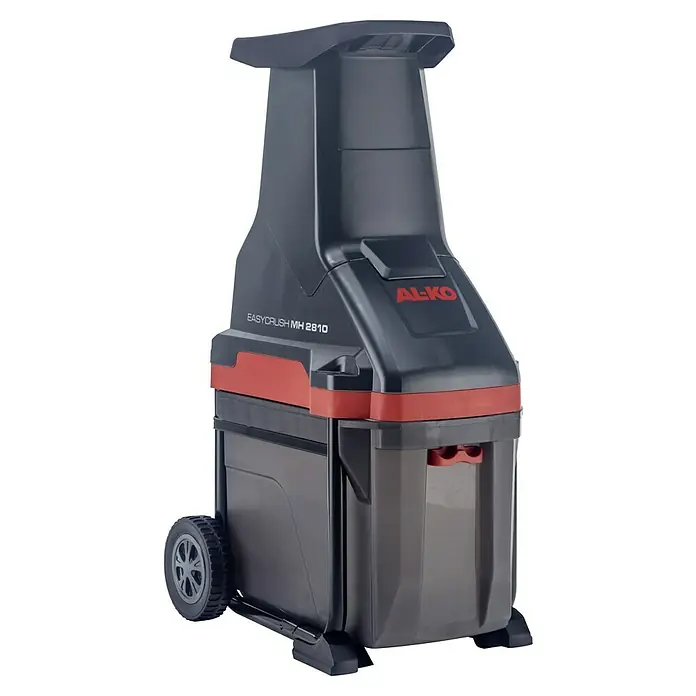 AL-KO Easy Crush Elektro-Messerhäcksler MH 2810 - Max. Aststärke: 4 cm, 2.800 W - Der AL-KO Easy Crush MH 2810 Häcksler mit Fangkorb. Leistungsstark, kompakt und ideal für Gartenabfälle.
