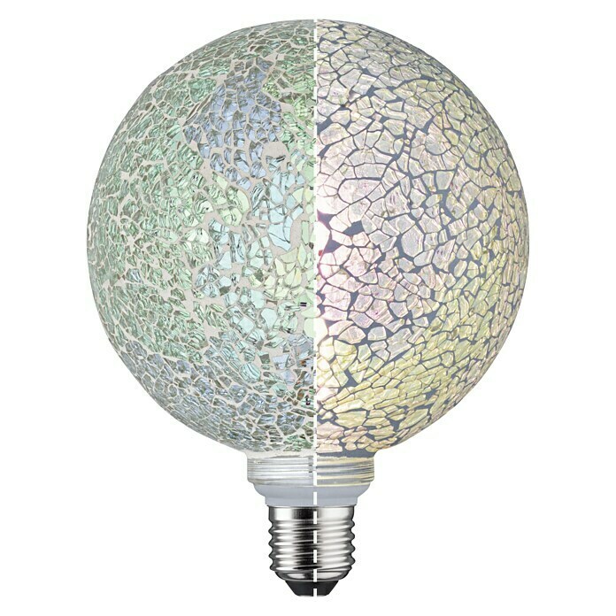 Paulmann LED-Lampe Vintage Globe-Form E27 (E27, Dimmbar, Warmweiß, 470 lm, 5 W, Farbe: Weiß) | BAUHAUS